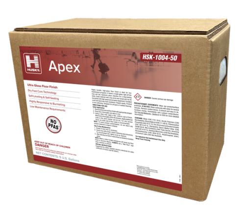 1004 Apex Ultra Gloss Floor Finish - 5 Gallon Bag in Box