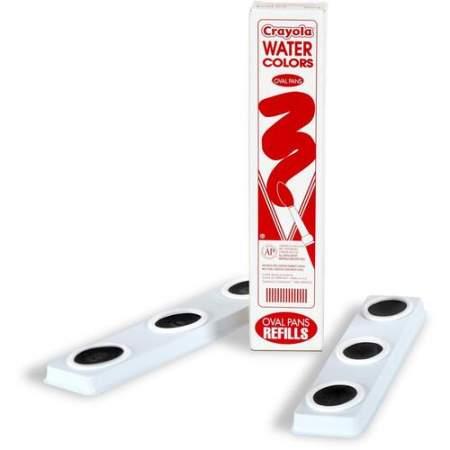 Crayola Watercolor Paint Refill - Black - 6/Each