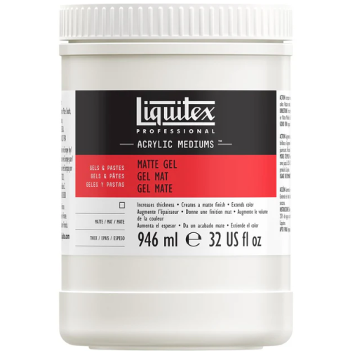 Liquitex - Matte Gel Medium - 1 Quart - 1/Each