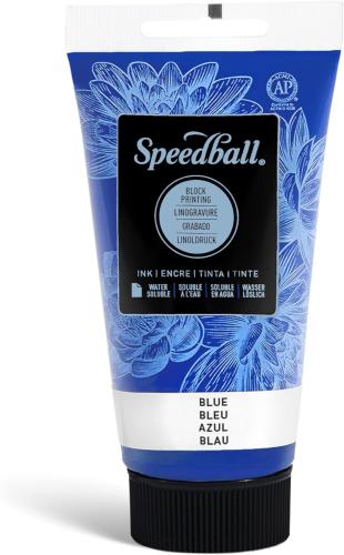Speedball - Block Printing Ink - Water soluble - Blue - 2.5 oz