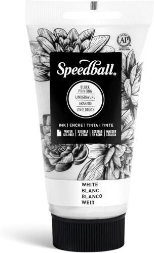 Speedball - Block Printing Ink - Water soluble - White - 2.5 oz