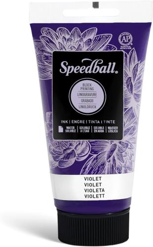 Speedball - Block Printing Ink - Water soluble - Violet - 2.5 oz
