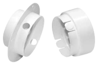 Dundas Jafine Dryer Duct to Wall Connector, 4 in Union