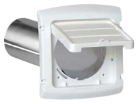 Dundas Jafine EzAccess Exhaust Hood 6-1/8 in W, 0.85 in D, 7 in H, 4 in Duct