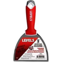 Level5 Joint Putty Knife 5 in W Blade, Stainless Steel Blade