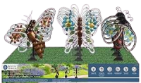 Solar Stake Light Butterfly/Ladybug/ Dragon Fly