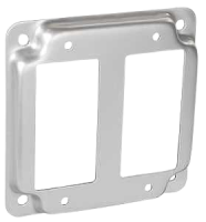 Southwire Box Cover with GFCI Opening 1/2 in L x 4 in W Square, 1-Gang