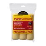 Purdy GoldenEagle Polyester 9 in. W X 3/8 in. Paint Roller Cover 3 pk