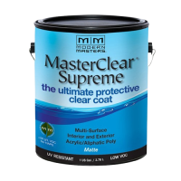 MasterClear Supreme Matte Clear Water-Based Protective Coating 1 gal