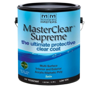 MasterClear Supreme Satin Clear Water-Based Protective Coating 1 gal