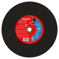 Diablo 14 in. D X 1 in. Metal Cut-Off Disc