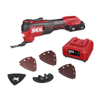SKIL 20V PWR CORE 20 Cordless Oscillating Multi-Tool Kit