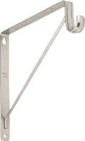 National Hardware Shelf and Rod Bracket 125 lb