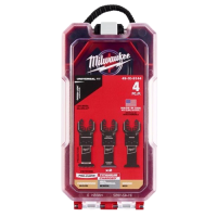 Milwaukee Carbon Steel Multi-Tool Semi-Circle Oscillating Blade Set 4 pc