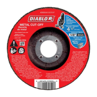 Diablo 4-1/2 in. D X 7/8 in. Aluminum Oxide Metal Cut-Off Disc