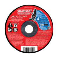 Diablo 4 in. D X 5/8 in. Aluminum Oxide Metal Cut-Off Disc