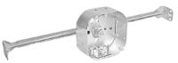 Southwire Octagon Box 4 in OAW, 1-1/2 in OAD, 6-Knockout