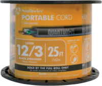 Southwire 25 ft. 12/3 Stranded SJEOOW Cable