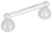 Boston Harbor Paper Holder, Plastic/Zinc, Chrome, Wall Mounting