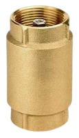 Water Source Check Valve 1-1/4 in, 200 psi Pressure Brass Body