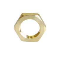 ATC Pipe Lock Nut 1/2 in. Yellow Brass