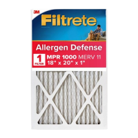 Filtrete Allergen Defense 18 in X 20 in X 1 in Polypropylene Pleated Air Filter