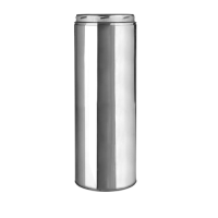 Selkirk 6 in. D X 18 in. L Stainless Steel Chimney Pipe