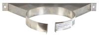 Selkirk 6 in. Stainless Steel Stove Pipe Wall Strap