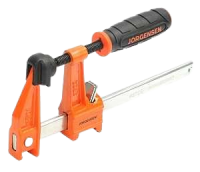 Jorgensen Bar Clamp 600 lb, 6 in Max Opening Size 2-1/2 in D Throat