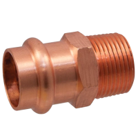 NIBCO 1 in. CTS X 1 in. D Male Copper Coupling