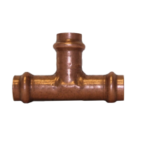 NIBCO 1 in. CTS X 1 in. D CTS/Press Copper Tee