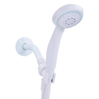 Oakbrook Collection White PVC 3 settings Handheld Showerhead 1.8 gpm