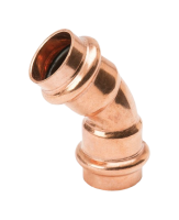 NIBCO Press System 1/2 in. X 1/2 in. D Copper 45 Degree Elbow 1 pk
