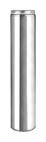 Selkirk Sure-Temp 6 in. D X 48 in. L Stainless Steel Chimney Pipe