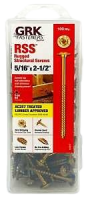 GRK Fasteners 5/16 in. in. X 2-1/2 in. L Star Low Profile Head W-Cut Structural Screws