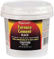 Furnace Cement 8oz Black