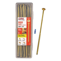 GRK Fasteners 3/8 in. in. X 12 in. L Star Washer Head Self Tapping Structural Screws