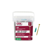 GRK Fasteners R4 No. 10 X 3-1/2 in. L Star Coated W-Cut Multi-Purpose Screws 300 pk