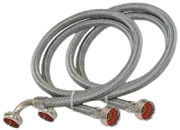 Eastman Washing Machine Discharge Hose 3/4 in 6 ft SS