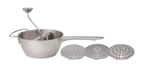 Harold Import 64 oz Silver Stainless Steel Food Mill
