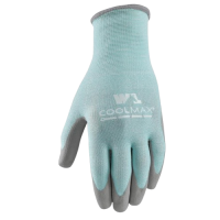 Wells Lamont Cool Max Women's Indoor/Outdoor Gardening Gloves Blue/Gray M