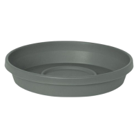 Traditional Plant Saucer 11.25 in Plastic Basil