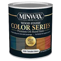 Minwax Interior Wood Stain Semi-Transparent, Clear/Tint Base 1 qt