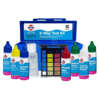 HTH Pool Care Liquid 6-Way Test Kit 6 ct