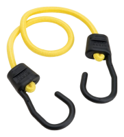 Keeper Yellow Bungee Cord 24 in. L X 0.374 in.