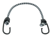 Keeper Black/White Bungee Cord 18 in. L X 0.315 in.