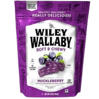 Wiley Wallaby Candy Huckleberry Licorice, 10 oz