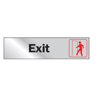 EXIT SIGN 2 IN X 8 IN