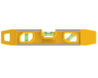Johnson Torpedo Level, 9 in L, 3-Vial, Magnetic, Aluminum