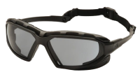 Pyramex Highlander Plus Black Frame Gray Lens